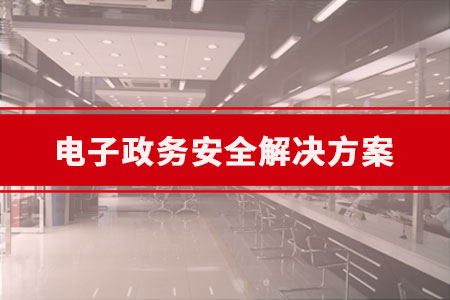电子政务安全解决方案